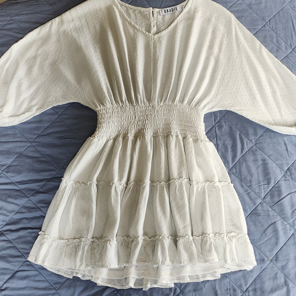 Gaudi' White Mini Dress